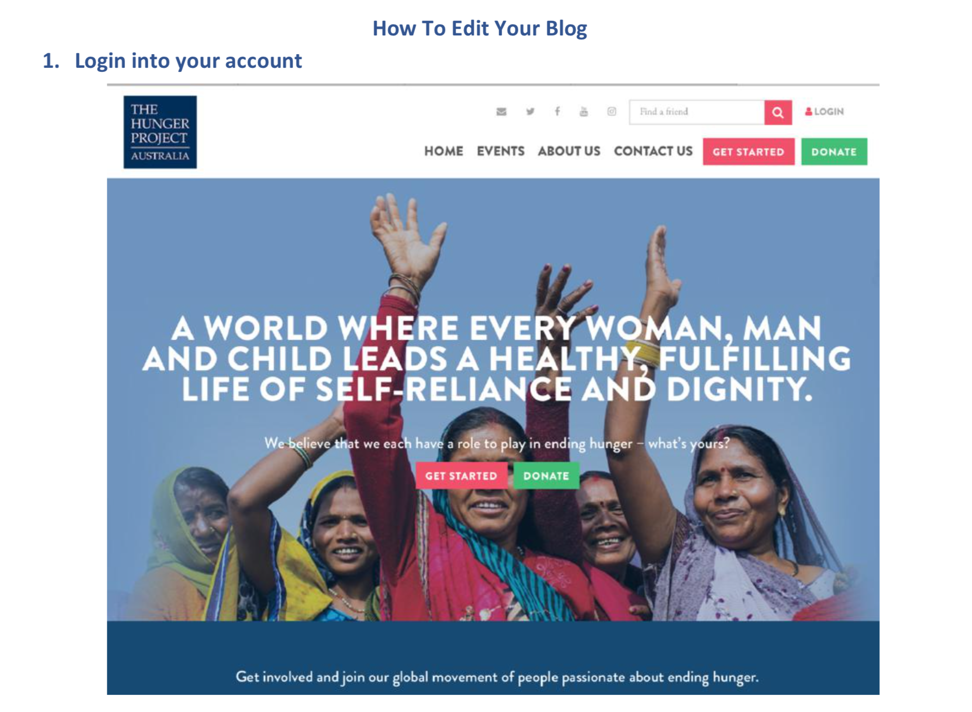 How to Edit Your Blog